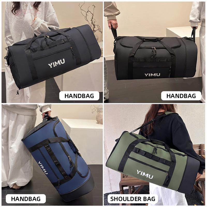 Large-capacity Foldable Travel Bag, One-shoulder Portable Tug Bag, Business Trip Portable Luggage Bag Storage Bag