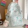 Schoolbag Japanese school bag female ins niche Harajuku graffiti design backpack junior high school college student large capacity backpack female