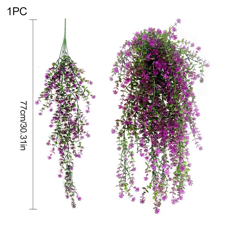 Artificial Plant Decoration Artificial Flowers Long Vines Morning Glory Flowers Yard Garden Decors Wedding Decorations