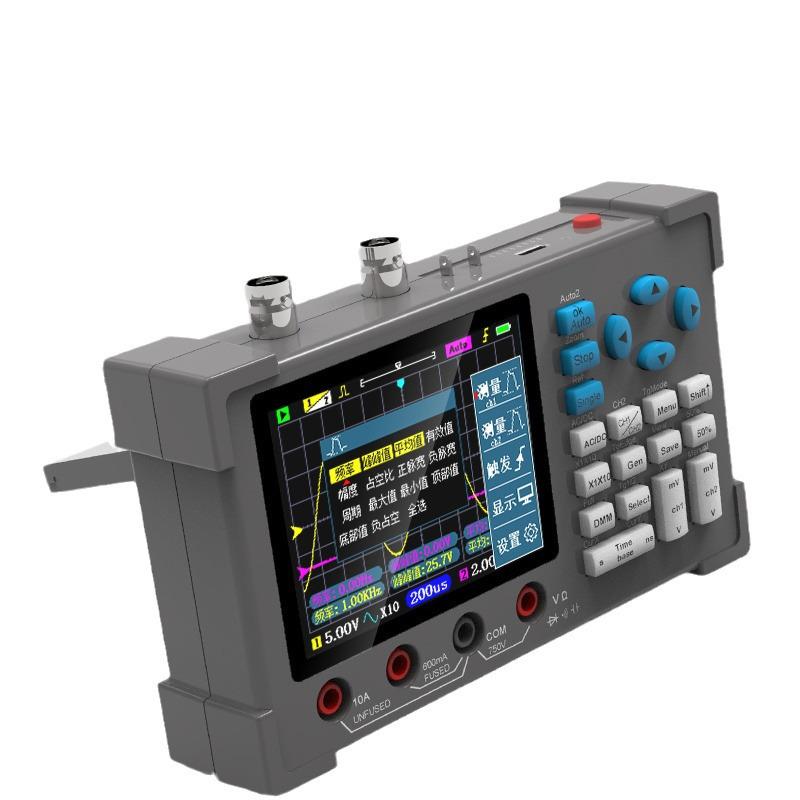 DSO3D12 Dual-Channel Digital Oscilloscope & Multimeter, 120MHz Bandwidth, 500MS/s Sampling