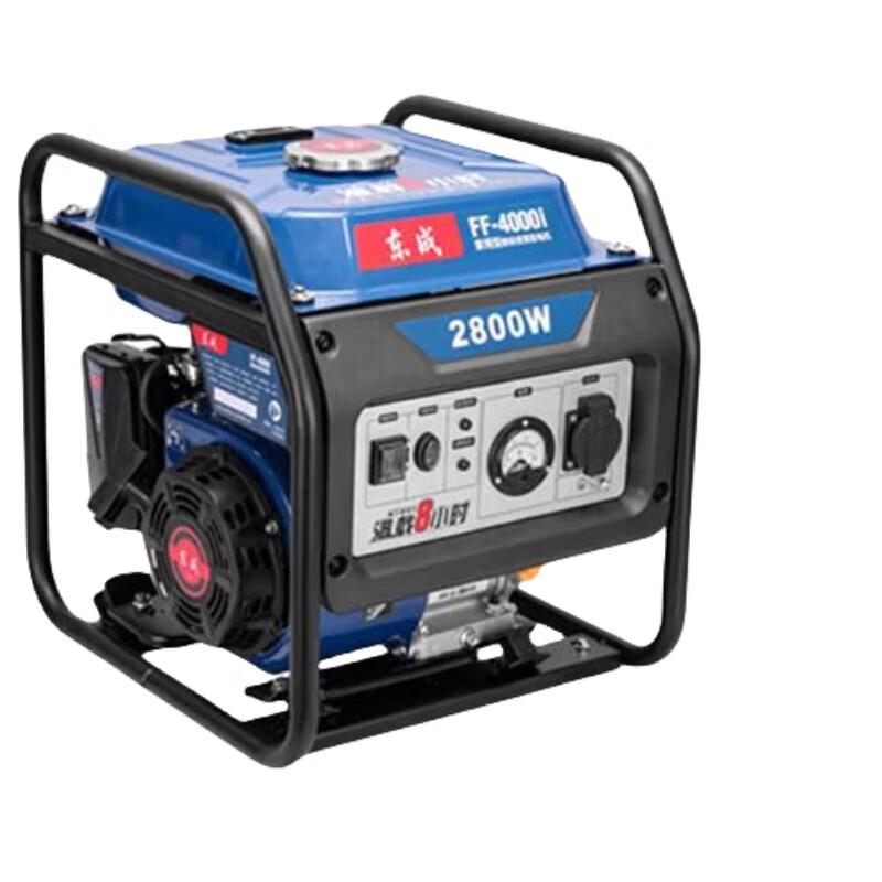 Dongcheng Portable Gasoline Generator CN plug (adapter included)