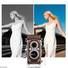 Retro Camera Dual Lens Design Infrared Night Vision Function Manual Joystick Operation HD Mini Camera Portable Nostalgic Camera