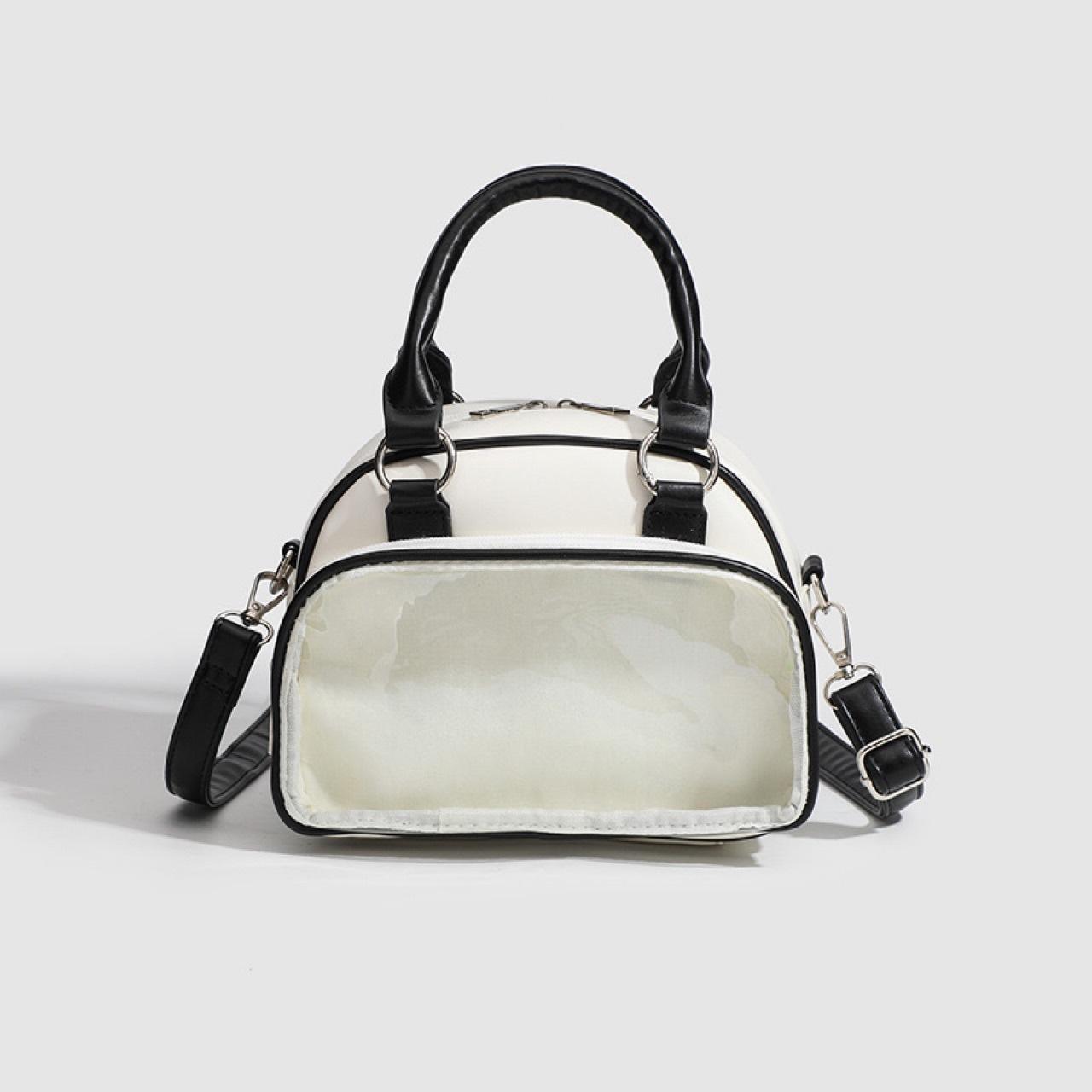 NEW Y2k Japanese Harajuku Shoulder Bag Womens Transparent Ita Bag Girls School Crossbody Bags for Female Handbag DIY Pain Bag