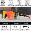 Okulary rowerowe UV400 dla mężczyzn i kobiet, do sportów na świeżym powietrzu, okulary rowerowe, modne gogle do wspinaczki górskiej, do jazdy po drodze