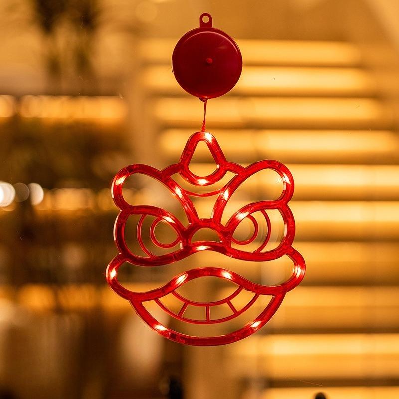 2026 New Year Decorative Glass String Light Pendant - Festive Home Moving Supplies for Spring Festival Celebrations - Practical