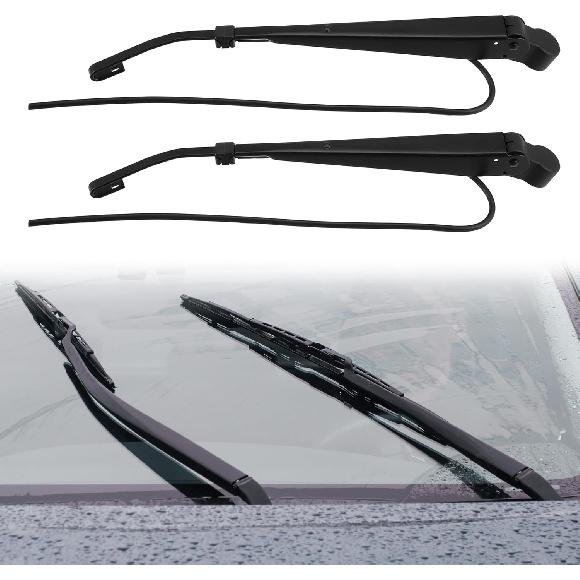 1 Pair Windshield Wiper Arm Fit for Peterbilt 379 1990-2007 LH and RH Wiper Arm No.6025411