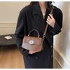 Retro fashion small square bag women's autumn and winter new high-end niche versatile shoulder messenger bag