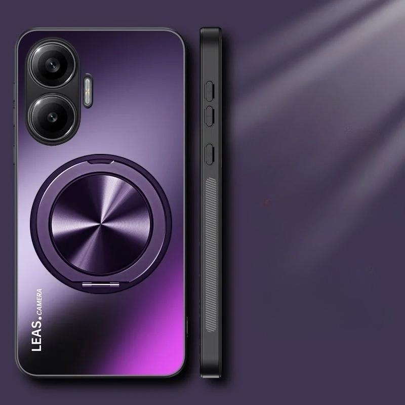 Magnetic Case For Xiaomi Redmi Turbo 4 Pro AG Matte Shockproof Holder Bumper Cover For Redmi Turbo4 Pro Anti-fingerprint