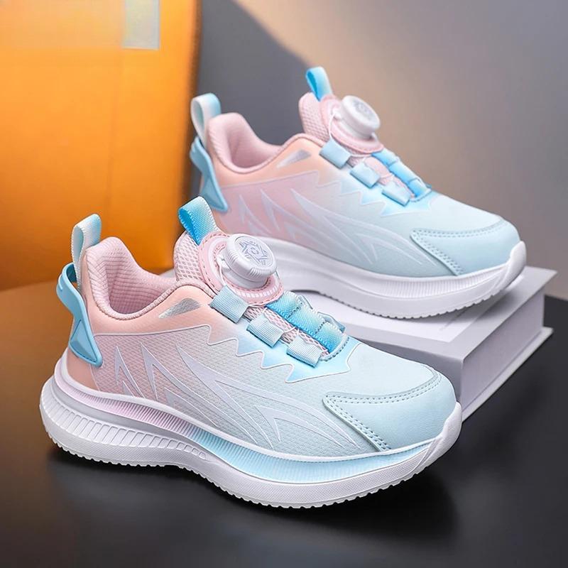 Childrens Sports Shoes New Breathable Comfortable Boys' Training Sneakers Lightweight Kids Girl Outdoor Leisure Walking Footwear