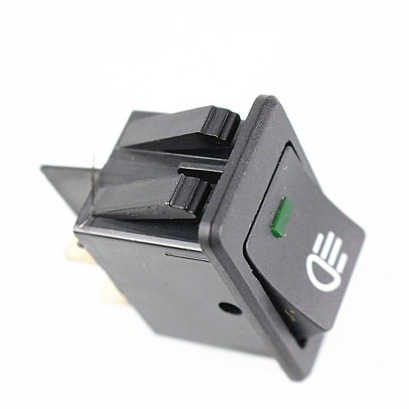 LED Car Fog Light Switch Modified Switch Rocker Boat Headlight Switch 2pcs ASW-17D 12V 35A