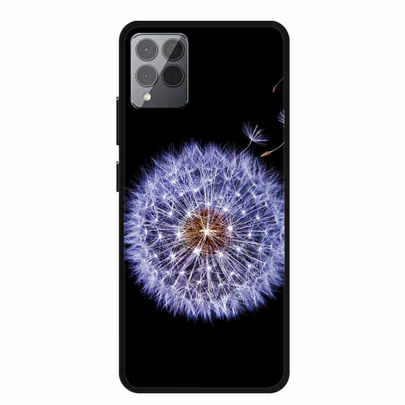 

Phone Case For T-Mobile REVVL 6 Pro Case Rose Black Silicone Soft Funda For T Phone Pro 5G T-Mobile REVVL 6 Pro Back Cover Case T Phone Pro 5G