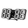 3D LED Digital Clock Intelligent Voice Control Time Date Temperature Display Automatic Brightness Adjustment Clock