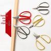 Stainless Steel Alloy Groove Pointed Nail Scissors for Manicure and Toenails
