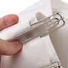 6 Meter Curtain Pleating Tape White Pleater Tape with 15Pcs 4 Prongs Curtain Pleat Hooks Clips for Making Home Decors