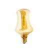 Ampoule Décorative LED E27 S100 - Or Cristal - 1800K - 4W - Éclairage Vintage