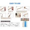 Wooden Embroidery Punch Needle Adjustable Knitting Embroidery Pen Punch Pen with Wooden Handle DIY Craft Sewing Tools