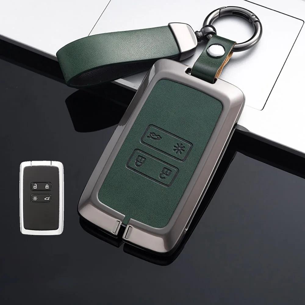

NEW Leather Car Key Cover for Renault Austral Kadjar Clio Megane Captur Arrana Kolaos Zoe Scenic Sandero Duster Logan Jogger