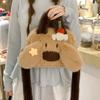 Kawaii Dog Crossbody Bag Lovely Stuffed Animal School Bag Cute Puppy Plush Handbag  Outdoor