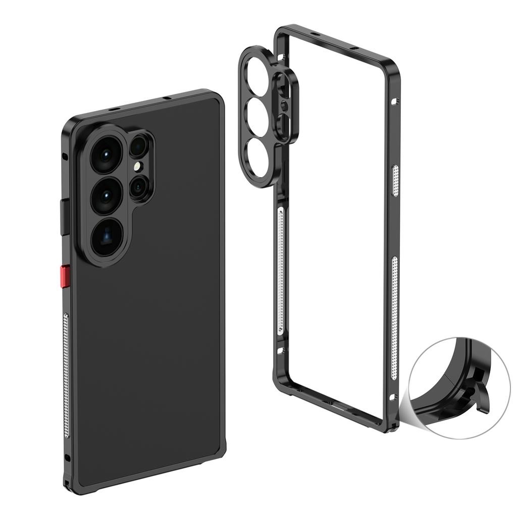 Detachable Metal Camera Protect Ultra-Thin Case For Samsung Galaxy S26 Ultra S26 Plus S26+ Metal Frame Shockproof Cover Bumper