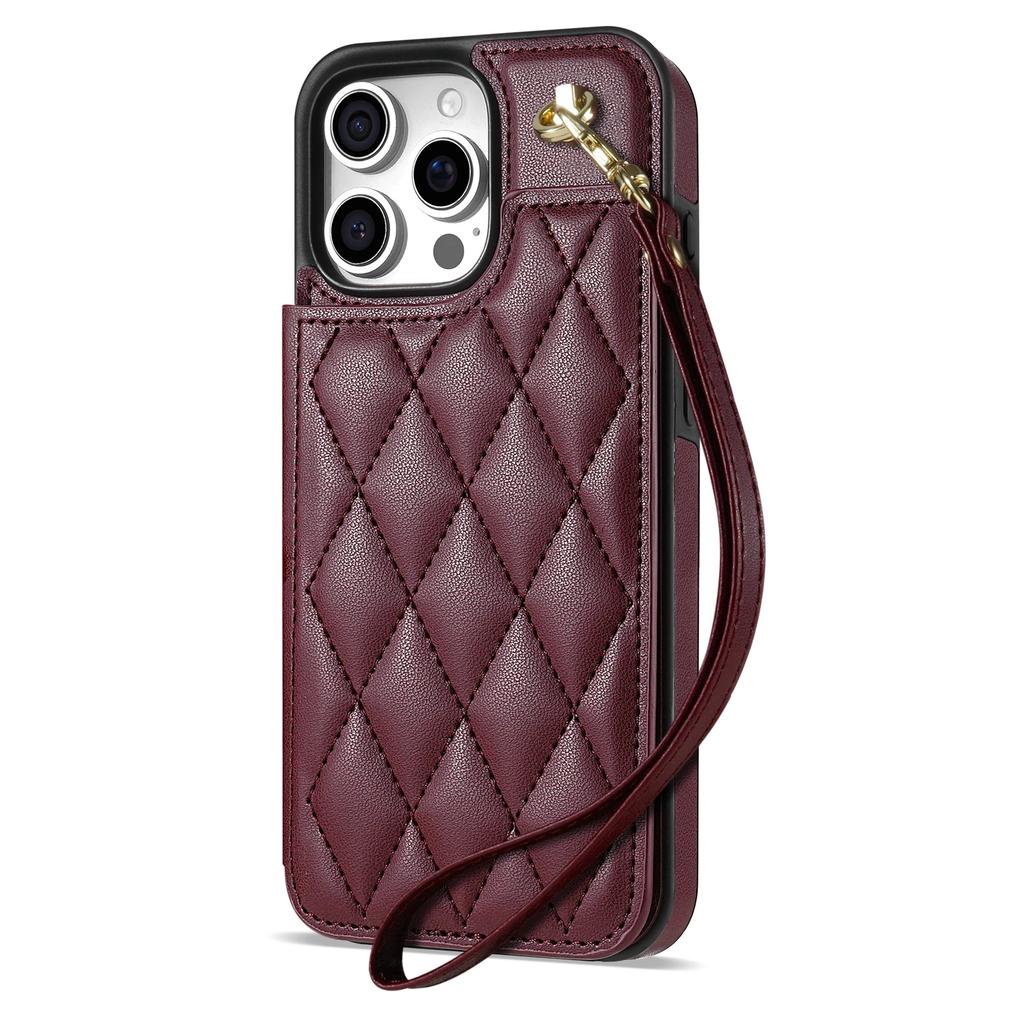 Wallet Flip Phone Case for IPhone 16 15 17 Pro Max Air 16E 14 11 13 12 XR XS Max 7 8 Plus SE Card Wallet Holder PU Leather Cover