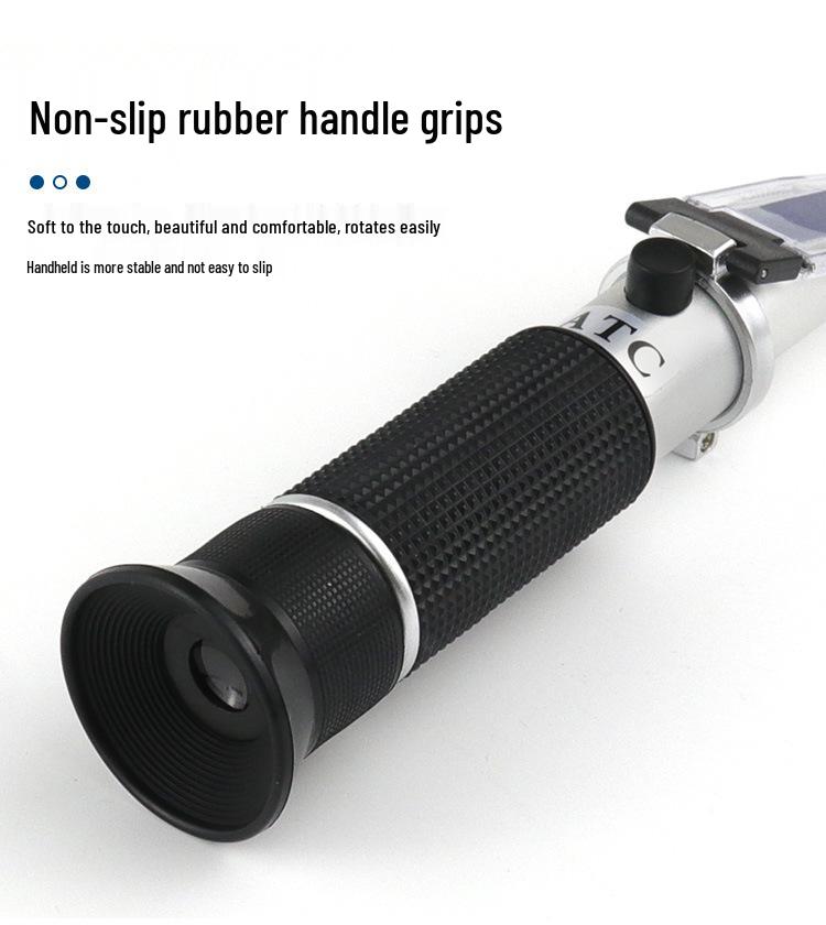 Portable 0-32/90 Brix Optical Refractometer for Food & Beverage Sugar Detection