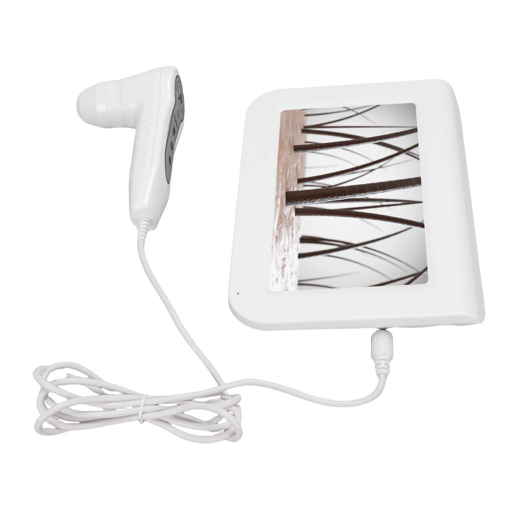 9 Inch Hair Follicle Analyzer High Resolution Skin Detector Analyzer Rechargeable with 50X 200X Lens