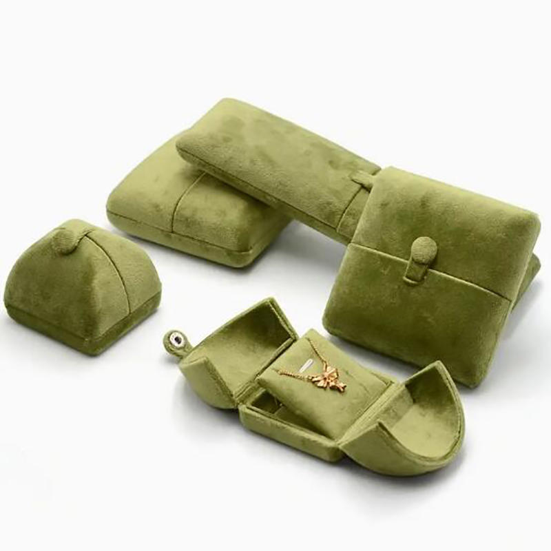 Dual Open Velvet Jewelry Organizer Multi Use Box For Rings Bracelets Necklaces Earrings Wedding Display Jewelry Packaging Box