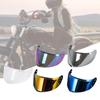 Vollgesichts-Motorradhelm Visier Kratzfest PC-Material Windschutzscheibe Ersatz für FF