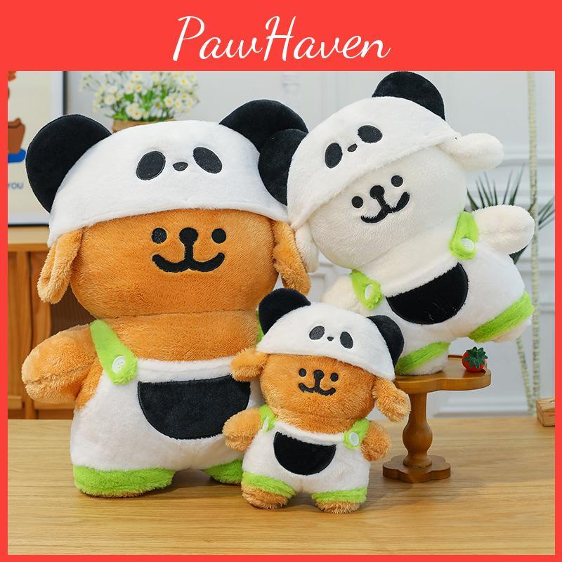 Panda Up Dress Maltese Plush Toy Cute Soft Filled Doll Children Holiday Gift