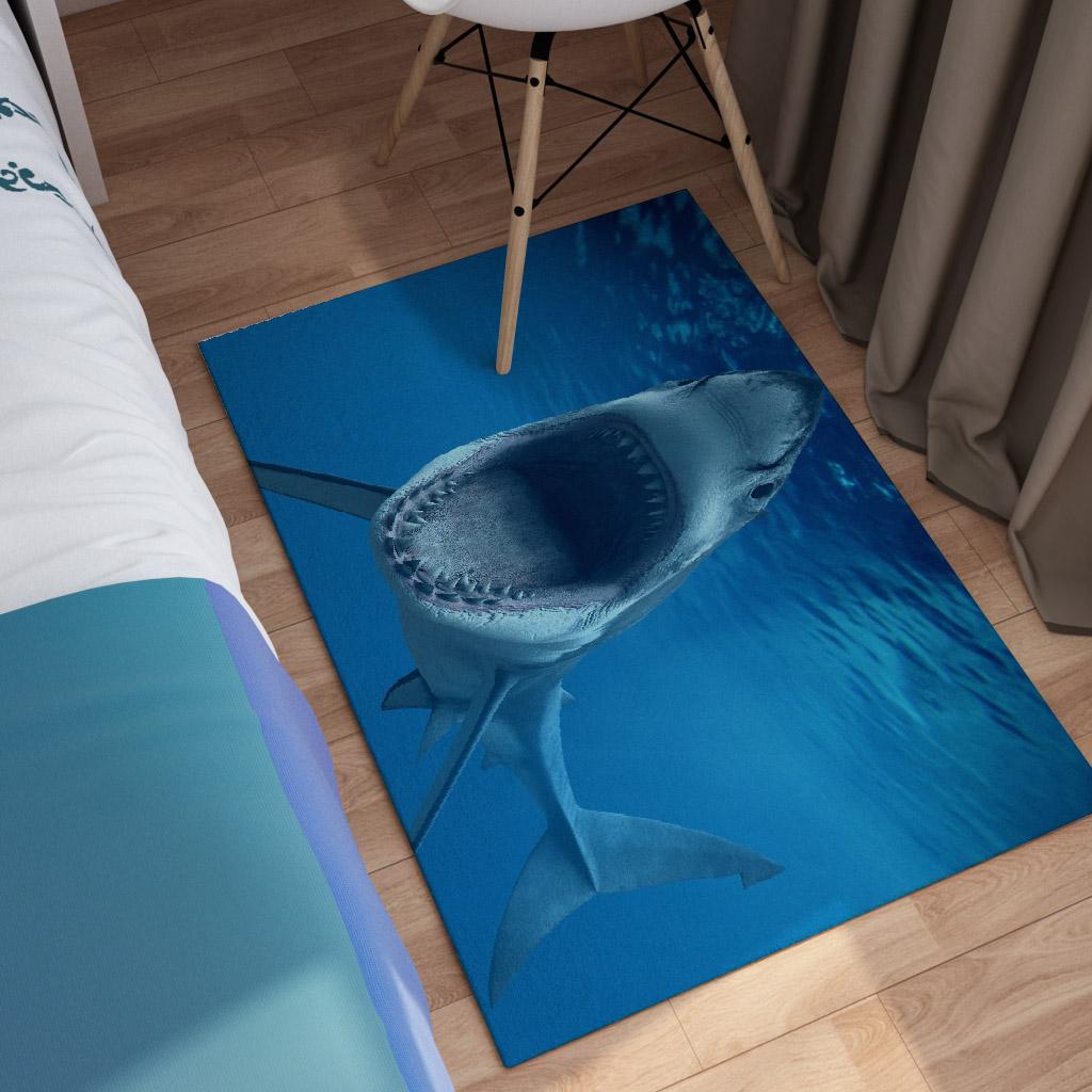 Buy Sharks Soft NonSlip Mat Rug Bathroom Carpet Cushion Sharks Ocean