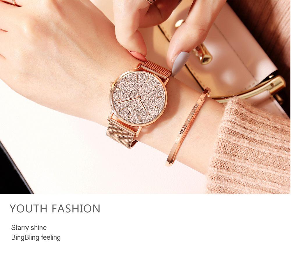 Hannah Martin Women's Waterproof Watch - Japanese Movement, European & American Fashion