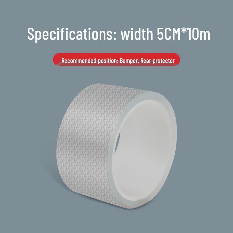 Carbon Fiber Universal Bumper & Sill Protector Sticker