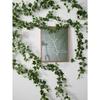 2pcs Artificial Eucalyptus Garland 2M Silk Vines Fake Ivy Creeper Greenery Plants for Wall Room Garden Wedding Party Home Decor