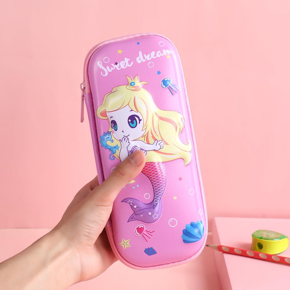 3D Cartoon Pencil Case - Cute, Large Capacity Stationery Bag for Kids, Boys & Girls