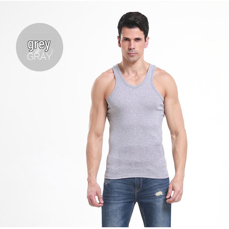 

Men s Plus Size Slim Fit Sports Cotton Vest Tank Top XXXL