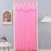 with Strap Bedroom Partition Sheer Curtain Double Layer Entrance Curtain  Summer