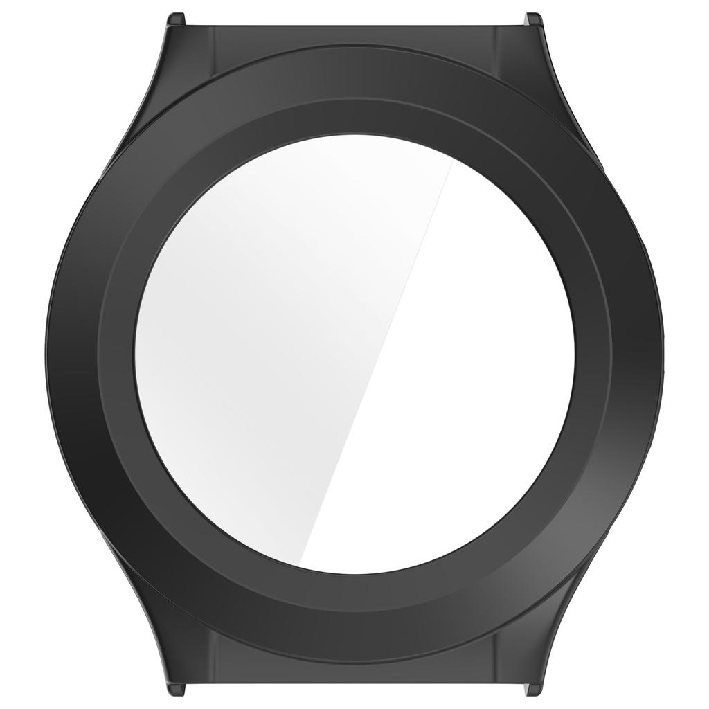 Für Huami Amazfit Cheetah Pro/Huami Amazfit Cheetah Round Uhrengehäuse WANLONFENG PC Rahmenabdeckung mit gehärtetem Glas Displayschutz