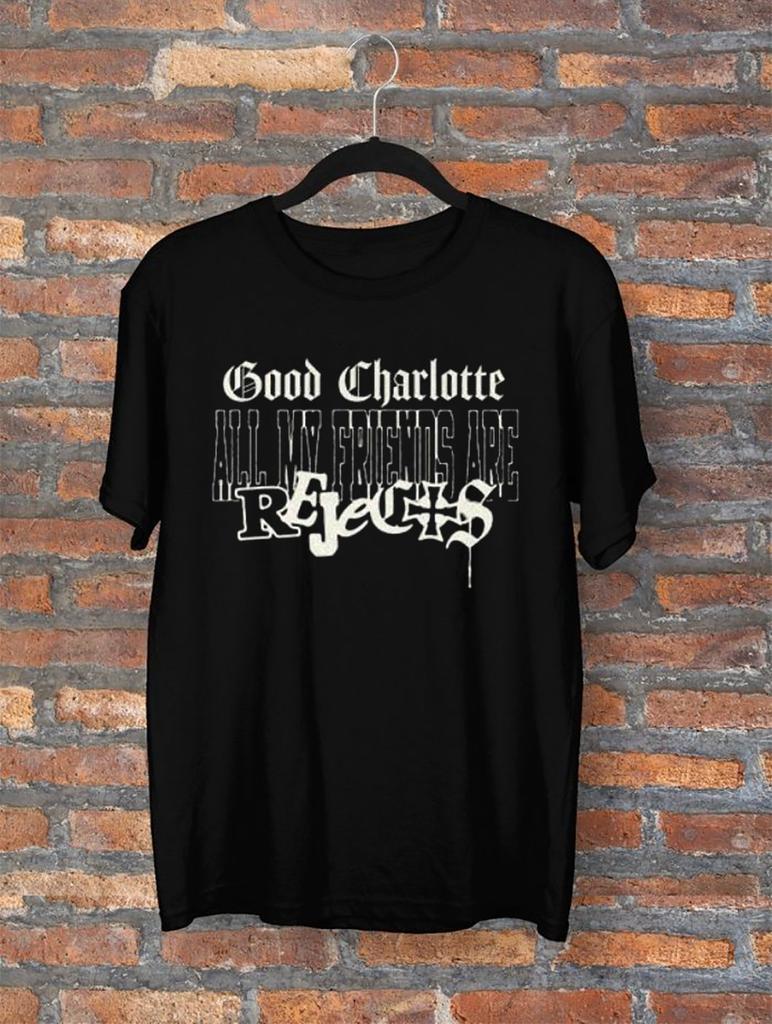 Good Charlotte All My Friends Are Rejects Club T Shirt All Size KK319