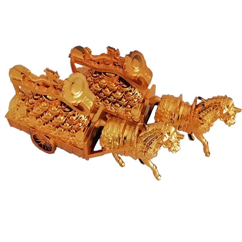 Qingming Festival Sacrificial Set: Paper Carriage, Gold Ingots, Paper-Mâché Villa, Tin Foil Flowers, Joss Paper, Gold Bars, Paper Money.