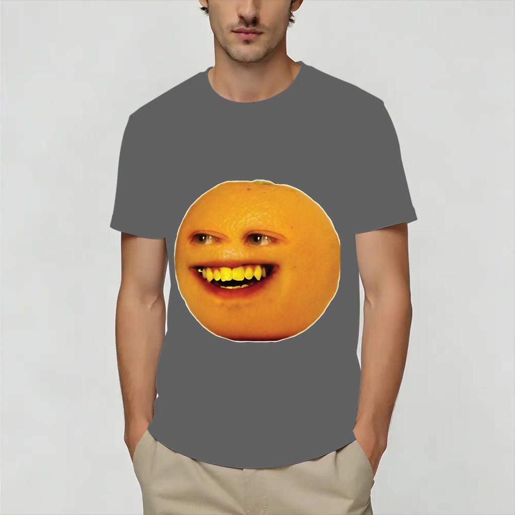 Lustiges nerviges Orangen T-Shirt Strand Hippie T-Shirts Unisex Reine Baumwolle Rundhals 4XL 5XL 6XL Kleidung Kurzarm Streetwear Tops