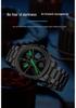 SVJ Men's Double Wheel Hub Watch with 3D Hollow Design and Brake Caliper Style