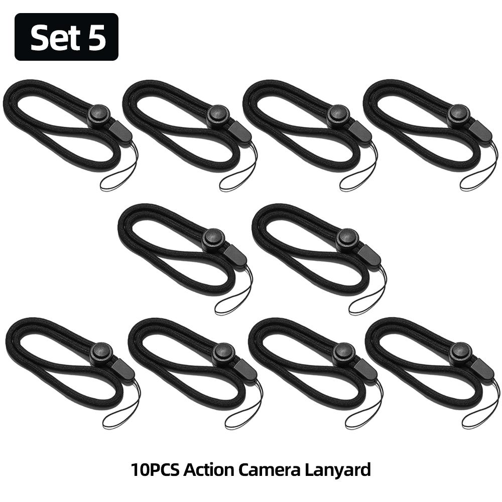 Lanyard Hand Adjustable Wrist Strap For GoPro Hero 13 12 11 10 9 Insta360 SJCAM SJ4000 AKASO DJI Osmo Action Camera Accessories