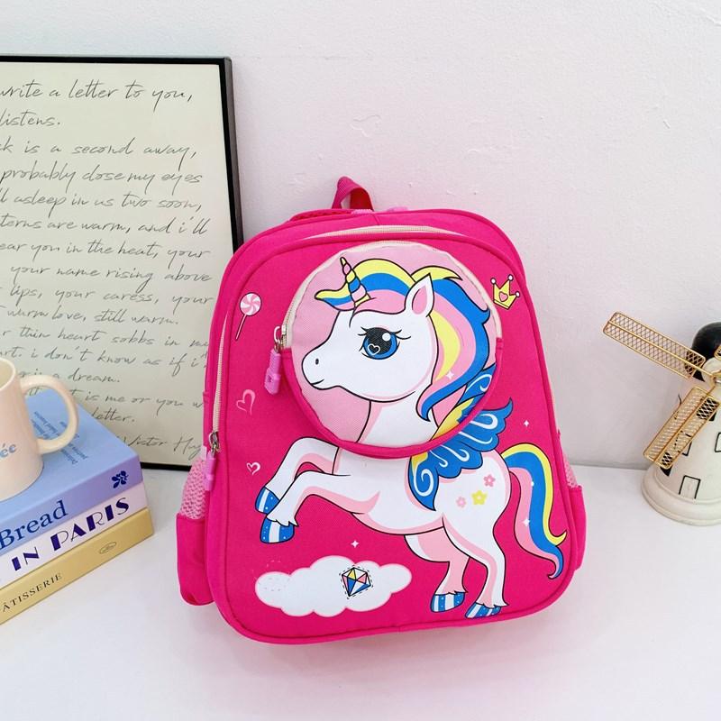 

Kindergarten Cute Baby Schoolbag Cartoon Animation Boys And Girls Backpack Large Capacity Children S Backpack