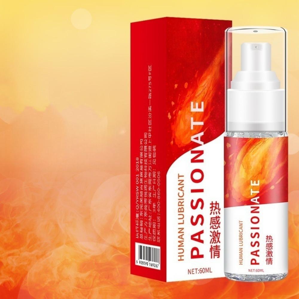 60ML Ice and Heat Feeling Lubricant Gel for Adults, Anal Lubricant Oil for Adult Fun, Enhanced with Cooling and Warming Sensation
