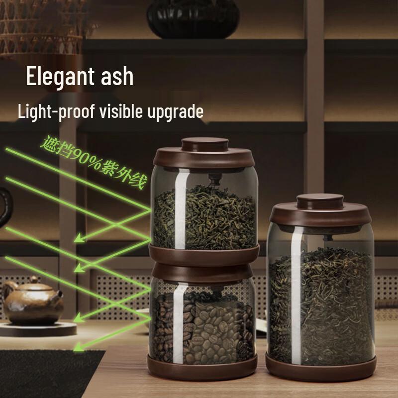 High Borosilicate Glass Food Storage Jar