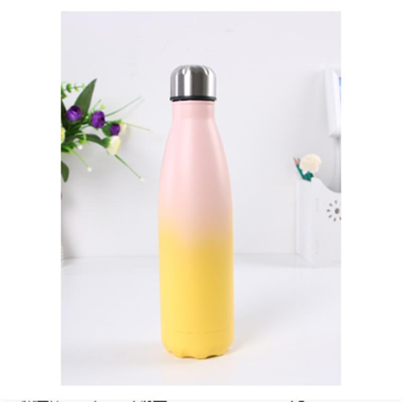 750/500ml Solid Insulated Bottle Stainless Steel Jug with Lid Large Capacity Ice Coffee Cup Portable Travel Home Summer Gift
