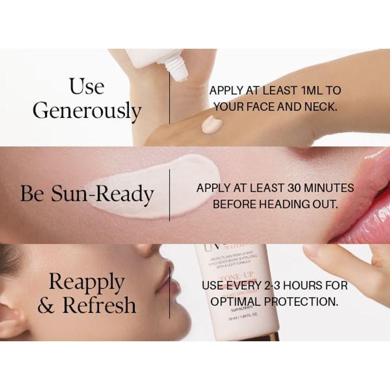 d'Alba Waterfull Pink Correcting Tone-Up Sunscreen