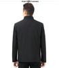 New Stand Collar Mid-Aged Men's Cotton Jacket for Autumn/Winter Season - Thick Dad's Casual Coat.