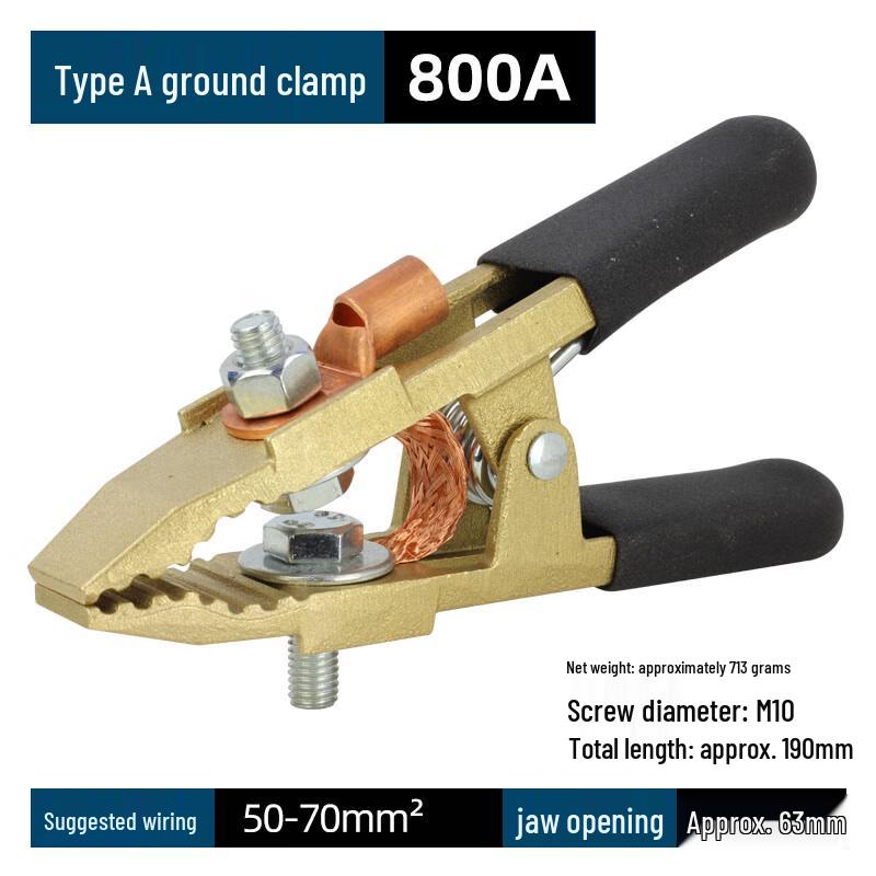 All-Copper Welding Ground Clamp