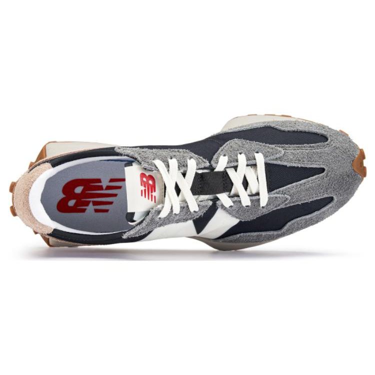 New Balance 327 Harbor Grey Gum Unisex Sneakers White MS327UD